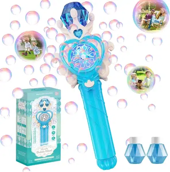 Magic Princess Bubble Wand Toy for Kids