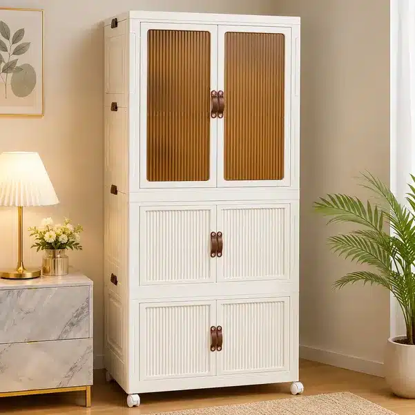 HomeNova Premium Foldable Storage Cabinet