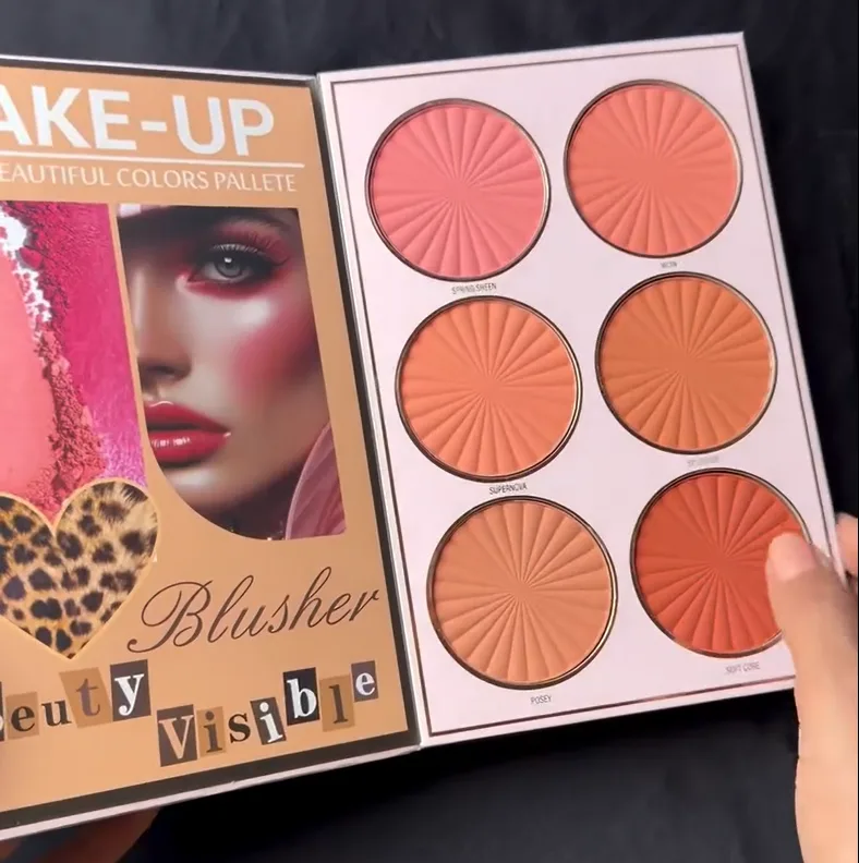 Luxury Multi-Shade Eyeshadow & Highlighter Palette – Matte, Shimmer & Glitter