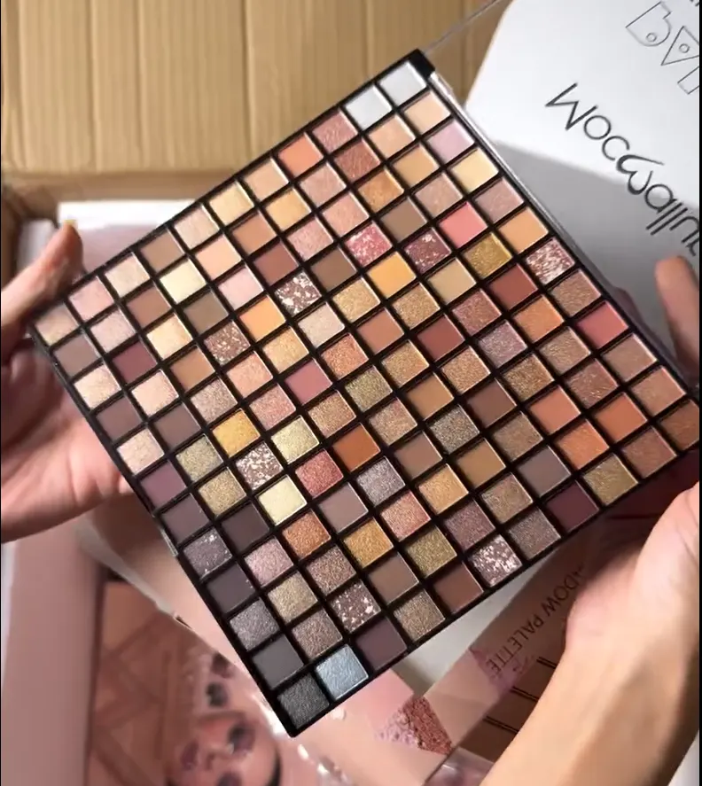 Professional 100+ Shade Eyeshadow Mega Palette – Matte, Shimmer & Glitter