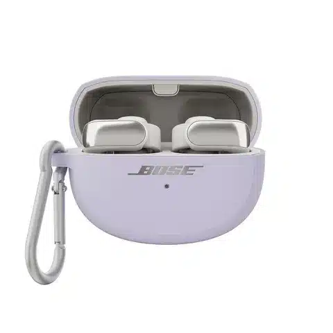 Premium Silicone Earbuds Charging Case Cover with Carabiner Hook