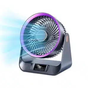 Portable Mini Air Circulation Fan with LED Display
