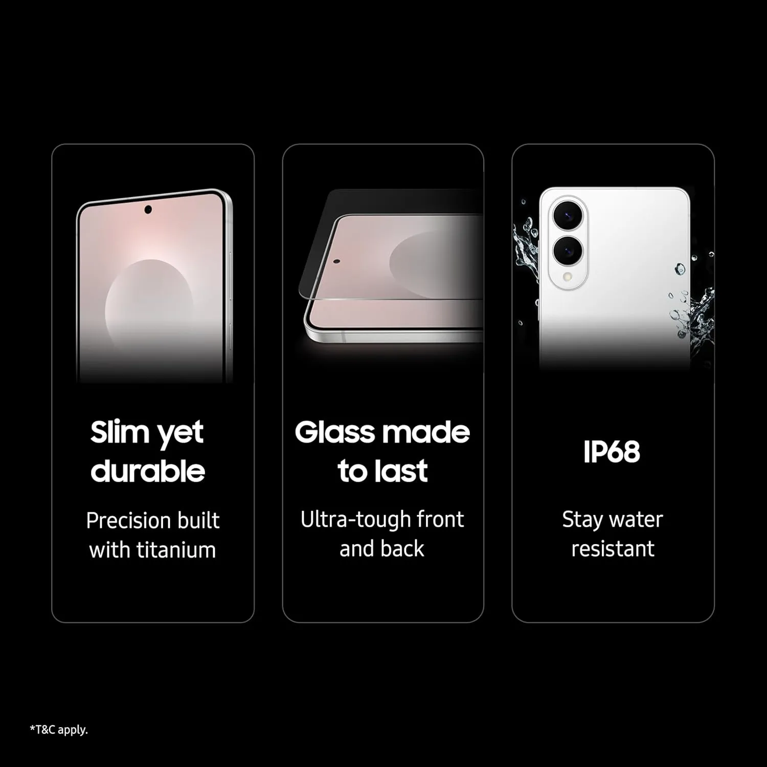 Refurbished Samsung Galaxy S25 Edge 5G AI Smartphone (Titanium Silver, 12GB RAM, 512GB Storage)