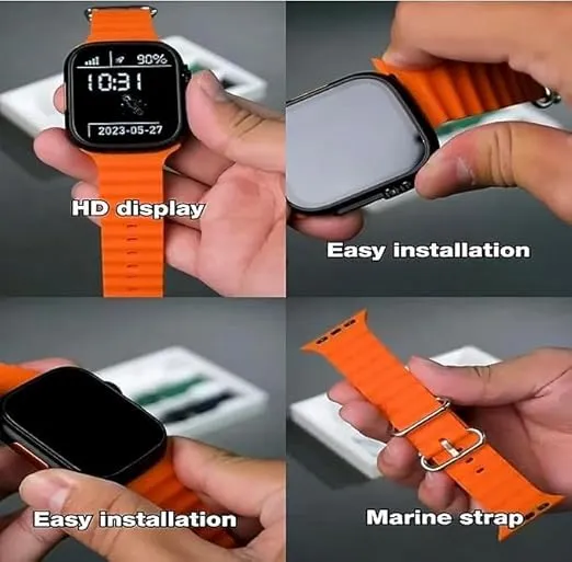 4G Ultra: 2.2 Inch HD Display Smartwatch