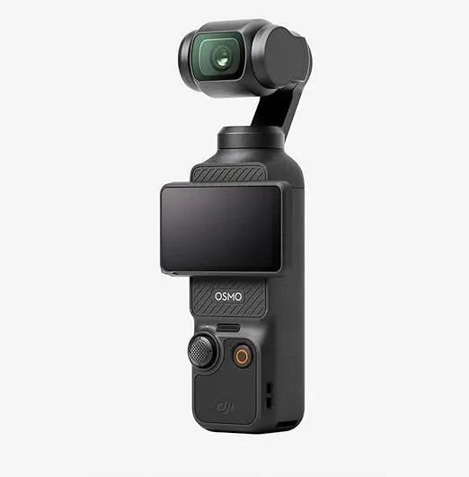 Handheld 3-Axis Gimbal Camera with Built-in Screen for Smooth Vlogging & Travel Videos