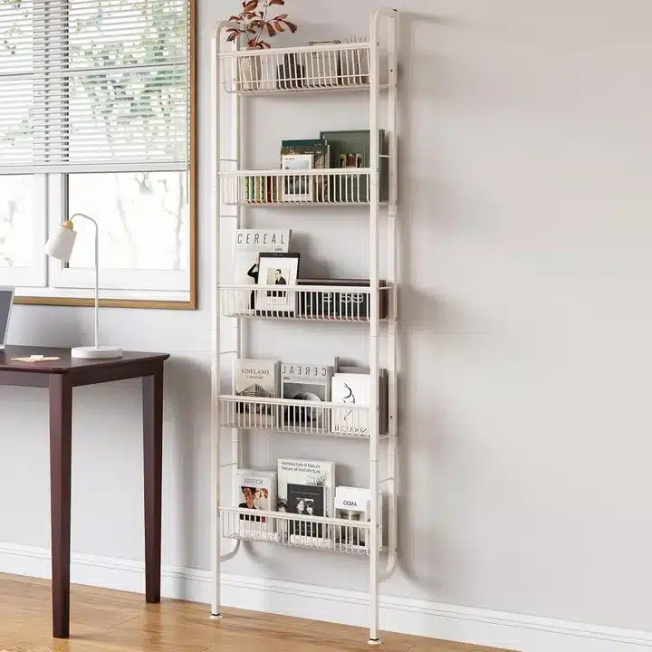 5 Tier Floor Standing Book Storage Rack
