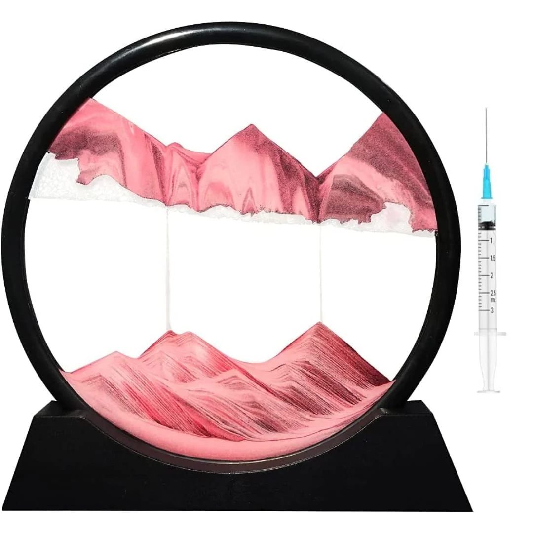 Moving Sand Art,Sand Art Decor Picture Glass