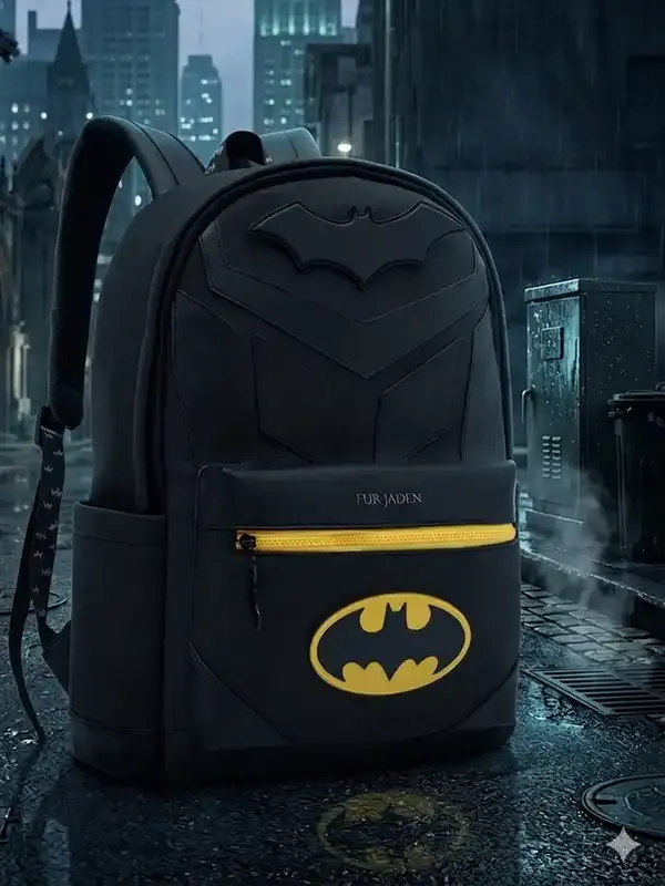 Batman Design Laptop Backpack