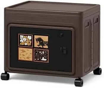 Rolling Storage Cabinet with Lockable Door