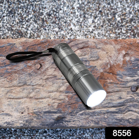 Portable Mini Torch  Flashlight 9 Led Powerful High Lumens Pen Light Easy To Carry Portable Pocket Compact Torch For Emergency 3 Battery Operated (Battery Not Included  1 Pc)