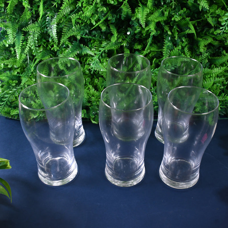 Juice Water Glass Tumbler Pure Glass (6 Pcs Set)