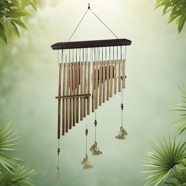 Mix Design Wind Chimes Outdoor Hanging Dragonfly Wind Chime For Outside (1 Pc)