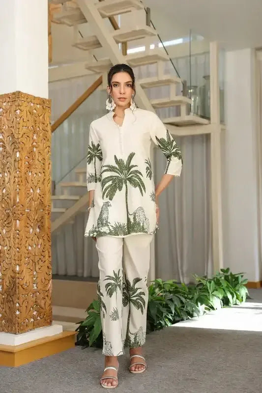 Savanna Whisper Cotton Flex Co-ord Set