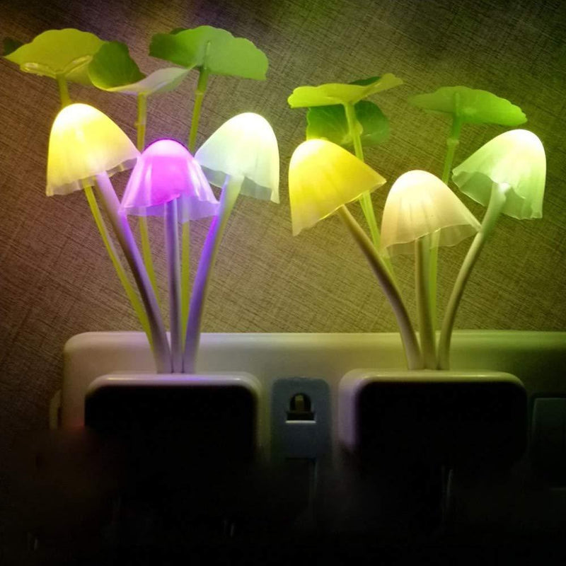 239 Night Light Mushroom Lamp (Colorful)