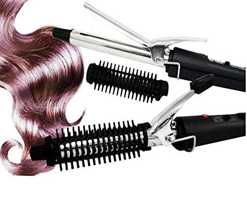 1343 Hair Curling Iron Rod For Women (Black)