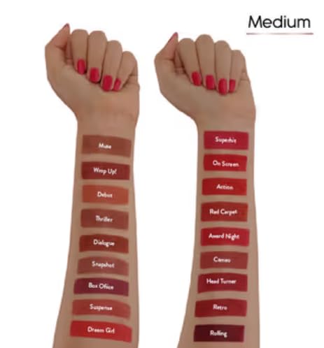 Kay Beauty Matte Drama Long Stay Lipstick - Action (4.2g)