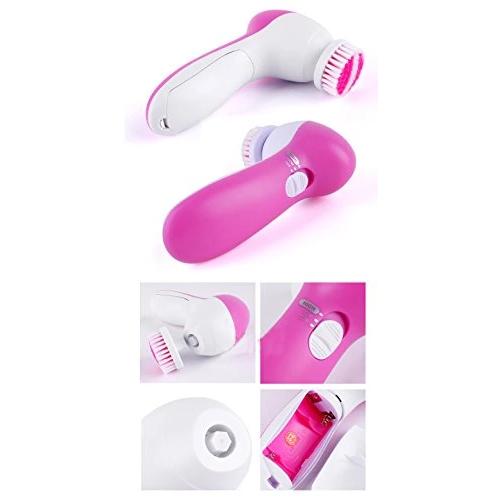 340 -5-in-1 Smoothing Body  Facial Massager (Pink)