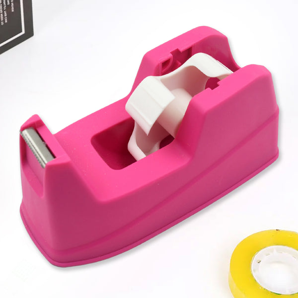 9506 Plastic Tape Dispenser Cutter For Home Office Use Tape Dispenser For Stationary Tape Cutter Packaging Tape (1 Pc  631 Gm)