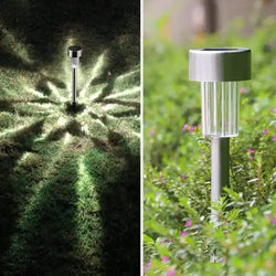 9200 Solar Panel Led Spike Spot Light Landscape Garden Yard Path Lawn Outdors Solar Lamps Waterproof Outdoor Decorative Landscape Lights For Garden Patio Yard Walkway (2 Pc Set)