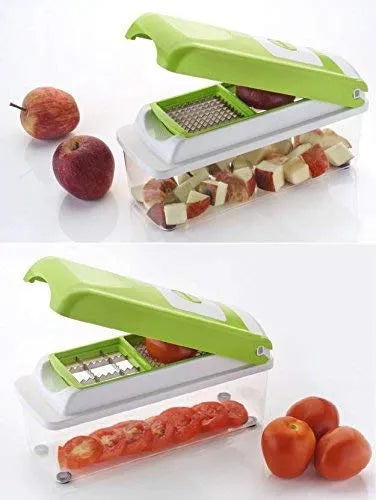 Advance 12 in 1 Multi-Purpose Vegetable & Fruit Grater, Slicer, Cutter, Vegetable & Fruit Chopper