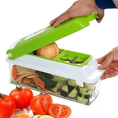 Advance 12 in 1 Multi-Purpose Vegetable & Fruit Grater, Slicer, Cutter, Vegetable & Fruit Chopper