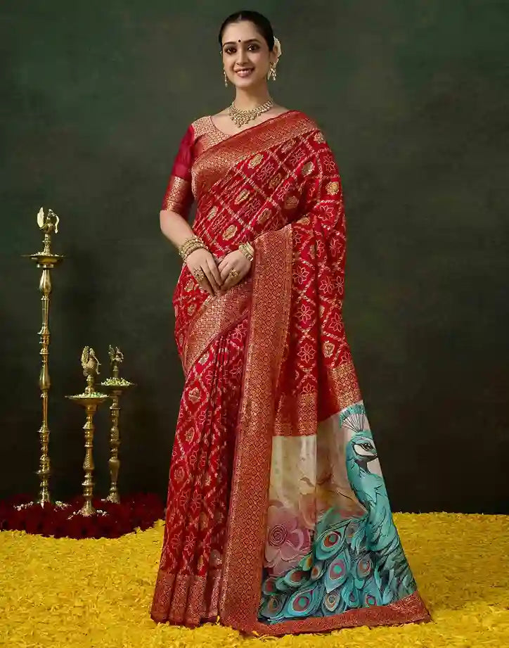 Silk Woven Banarasi Saree