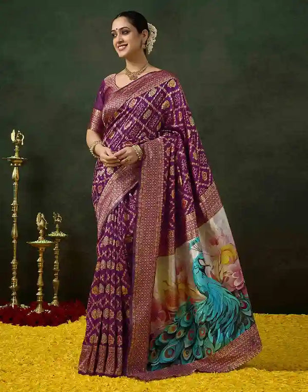 Silk Woven Banarasi Saree