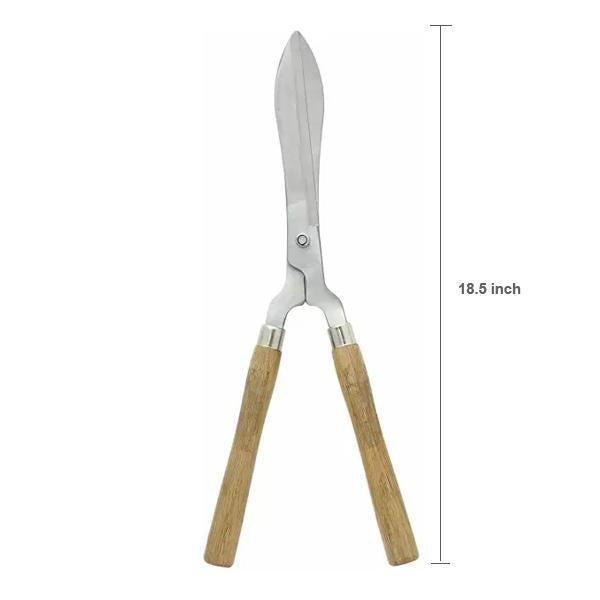 455 Wooden Handle Hedge Shears Bush Clipper