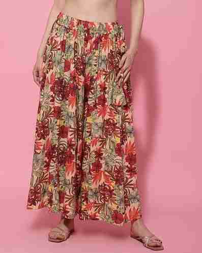 Women Floral Printed Palazzos