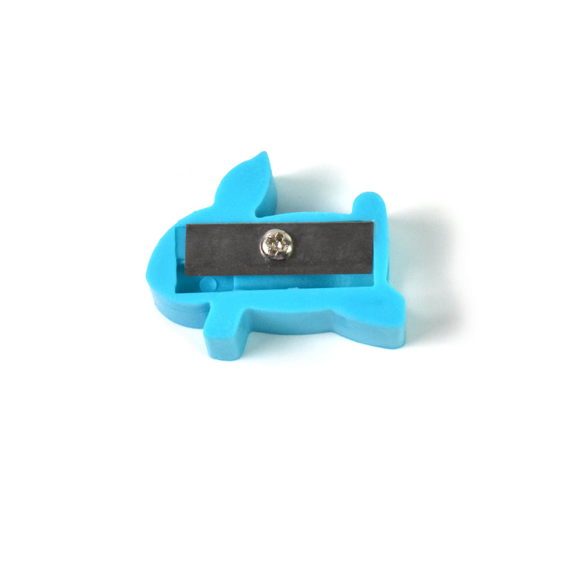 Plastic Small Cute Pencil Sharpener (1 Pc  Mix Design  Color)