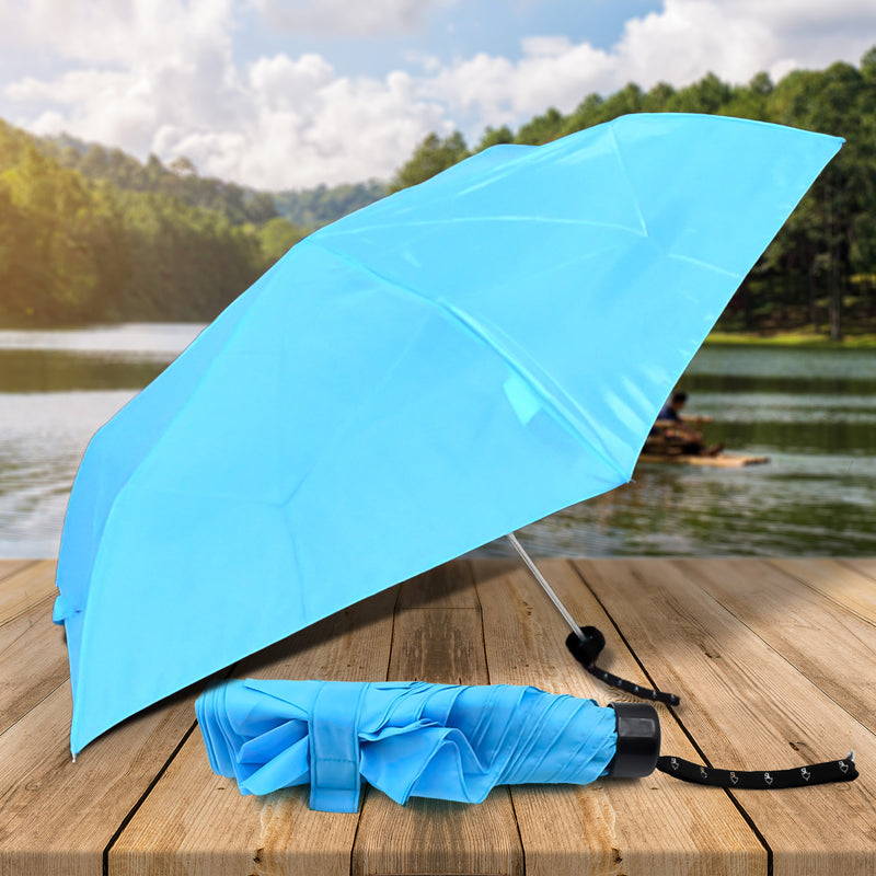 3-foldumbrella Summer Sun And Rain Protectionfoldable Cute Umbrella Uv Protection Rain Sun Umbrella  Travel Accessories  Umbrella For Children Girls And Boys (1 Pc)