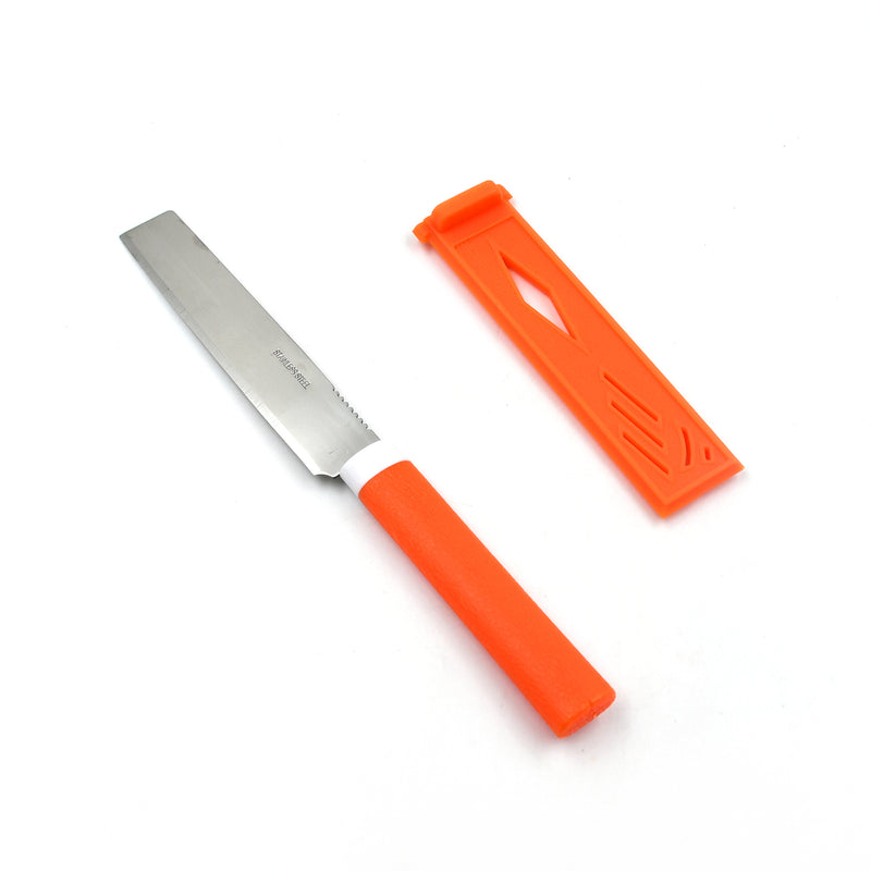 5945  Stainless Steel Knife For Kitchen Use Knife Set Knife  Non-slip Handle With Blade Cover Knife