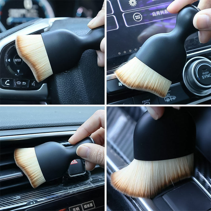 Mini Car Interior Cleaning Soft Brush -car Cleaning Brushes Duster (1 Pc)