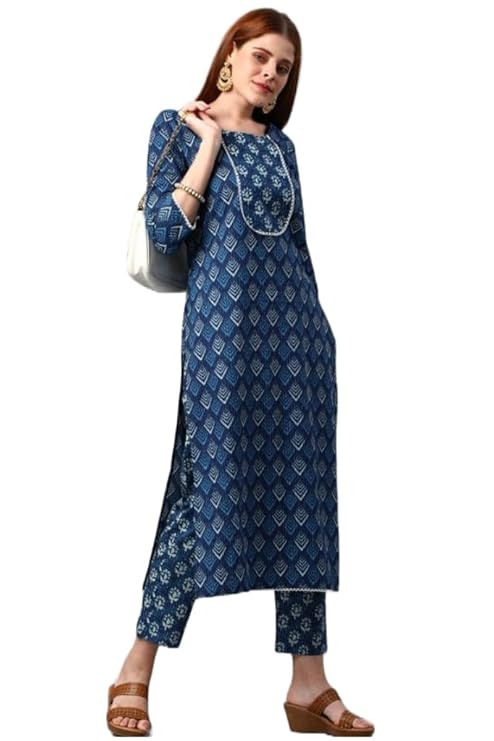ANNI DESIGNER Women Kurta and Pant Set