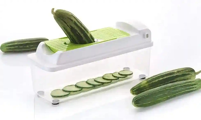 Advance 12 in 1 Multi-Purpose Vegetable & Fruit Grater, Slicer, Cutter, Vegetable & Fruit Chopper