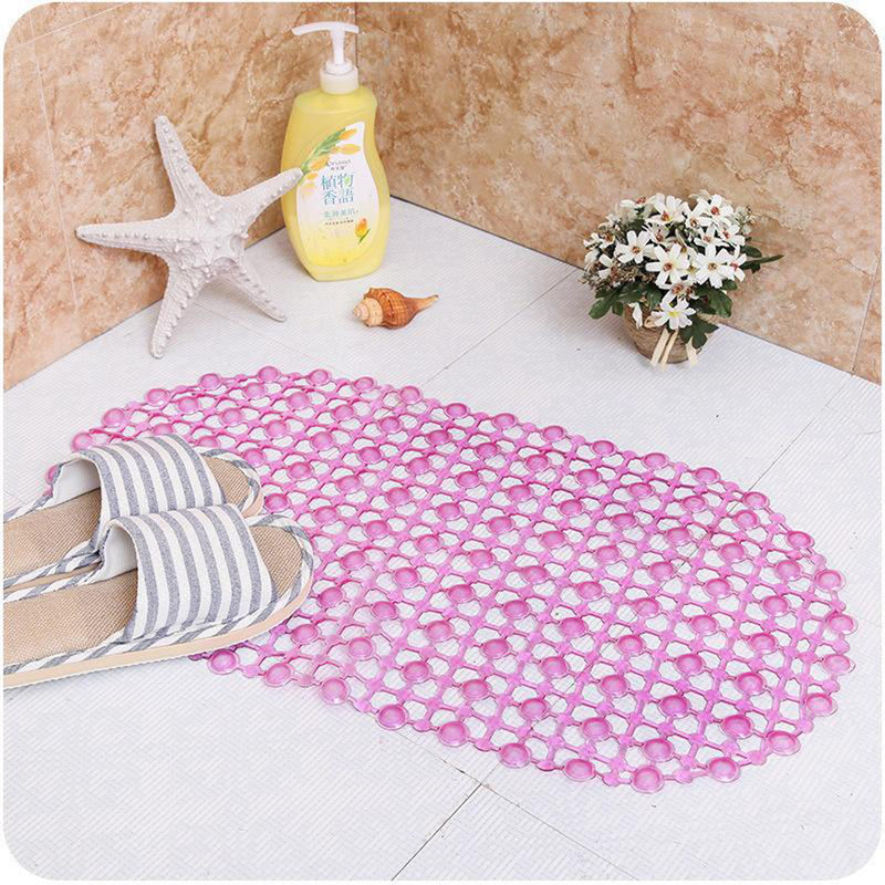 4933 Nonslip Soft Rubber Bath Mat For Bathtub And Shower Anti Slip Bacterial Anti Bacterial Machine Washable Pvc Bath Mat