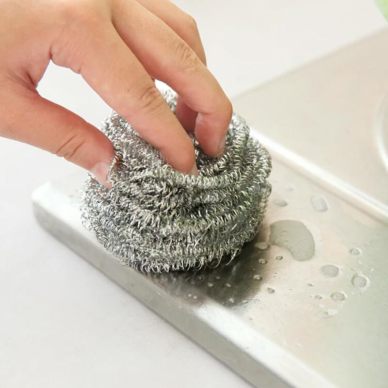 2383 Round Shape Stainless Steel Ball Scrubber