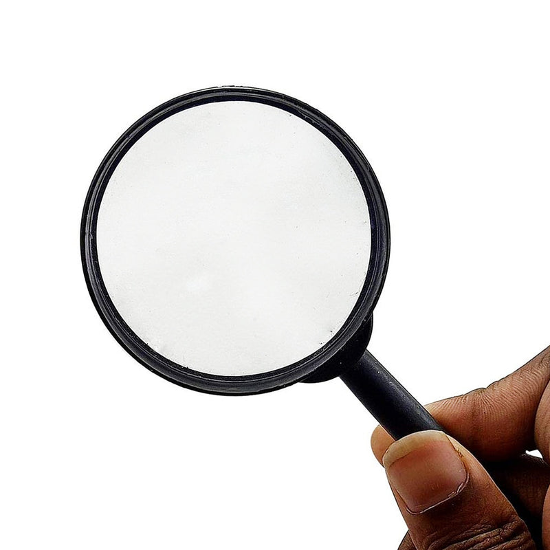 9144 Magnifying Glass Lens - Reading Aid Made Of Glass - Real Glass Magnifying Glass That Can Be Used On Both Sides - Glass Breakage-proof Magnifying Glass Protect Eyes 75mm  50mm (2pc Set)