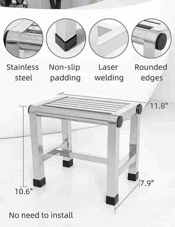 Foot Rest Step Stool Seat