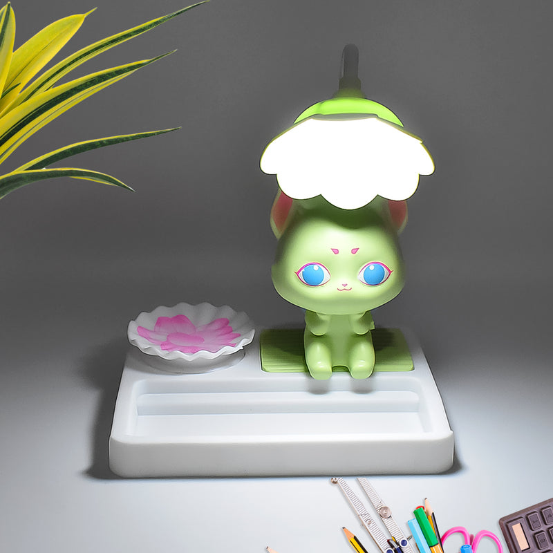 Cute Lovely Cartoon With Base Led Desk Light (1 Pc)