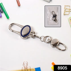 Metal Retractable Key Chain Recoil Keyring Heavy Duty Wire Rope