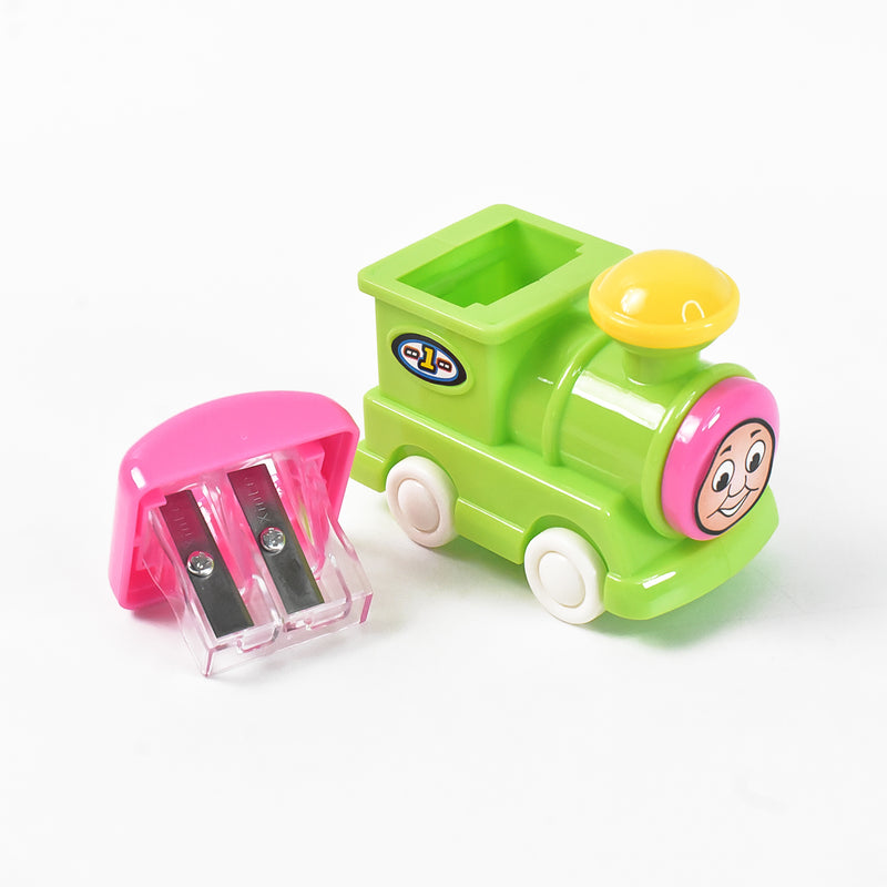 Train Double Hole Pencil Sharpener (1 Pc)