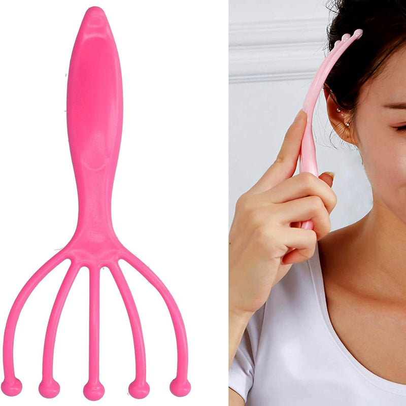 0268 Scalp Massager Handheld Portable Head Massager Deep Relax And Pressure Relief In Office Household And Tour  Fathers Day And Mothers Day Gifts For Home Relaxation (1 Pc )