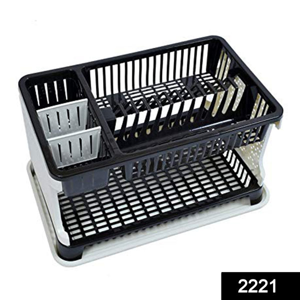 2221 Kitchen Organizer Rack With Water Storing Traydish Rack