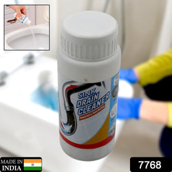 7768 Powerful Sink And Drain Cleaner Portable Powder Cleaning Tool Super Clog Remover Chemical Powder Agent For Kitchen Toilet Pipe Dredging