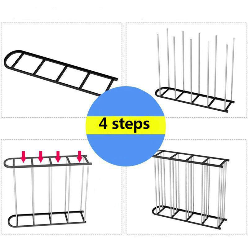 9461 Simple Shoe Rack Simple Practical Sufficient Capacity For Home