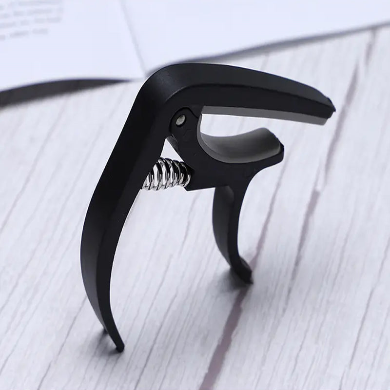 6141 Guitar Capo With Pickup Stand Soft Pad For Acoustic And Electric Guitar Ukulele Mandolin Banjo Guitar Accessories