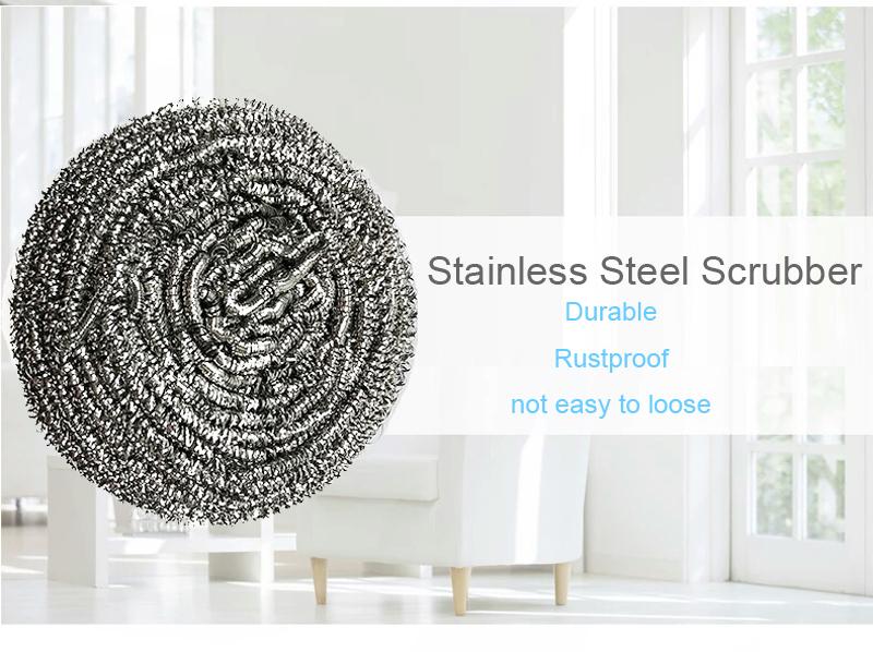 2383 Round Shape Stainless Steel Ball Scrubber