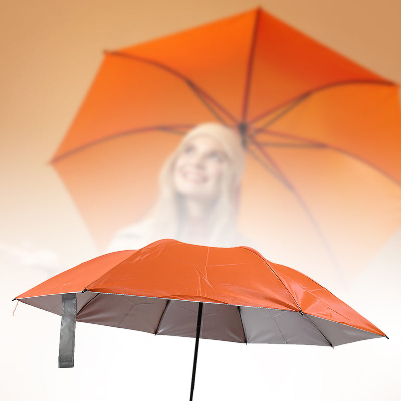 8521 Vegetable Shaped Folding Umbrella Plastic Case Creative Fashion Folding Mini Sun Shade Rain Umbrella Unique Umbrella Sun  Uv Protection Cute Design (1 Pc)