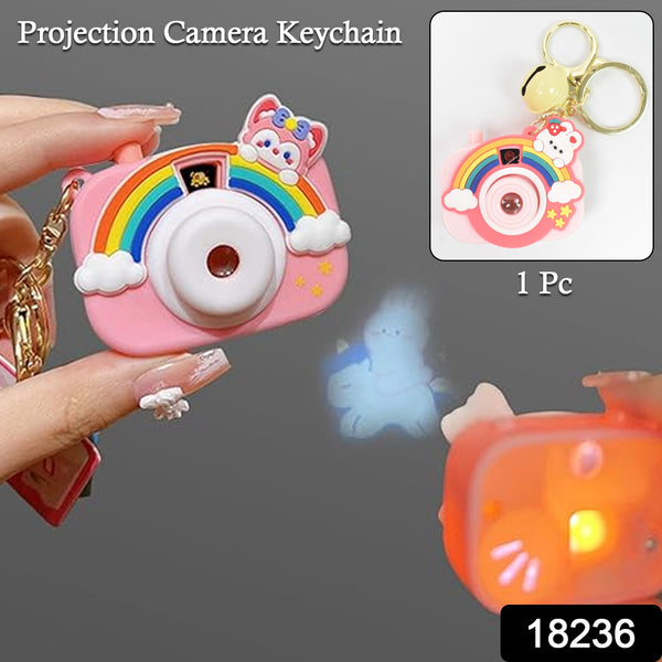 Projective Camera Keychain (1 Pc  Mix Design)